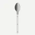 Bistrot Vintage Solid White Espresso Spoon 5"1/2