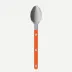 Bistrot Vintage Solid Orange Espresso Spoon 5"1/2