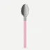 Bistrot Vintage Solid Pink Espresso Spoon 5"1/2
