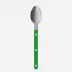 Bistrot Vintage Solid Garden Green Espresso Spoon 5"1/2