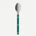 Bistrot Vintage Solid Aquamarine Espresso Spoon 5"1/2
