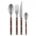 Bistrot Vintage Chocolate 4-Pc Setting (Dinner Knife, Dinner Fork, Soup Spoon, Teaspoon)