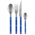 Bistrot Vintage Lapis Blue 4-Pc Setting (Dinner Knife, Dinner Fork, Soup Spoon, Teaspoon)