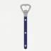 Bistrot Vintage Solid Navy Blue Bottle Opener 6"1/4