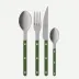 Bistrot Vintage Green 48 Pieces Cutlery Set 9.25"