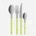 Bistrot Vintage Solid Lime 48 Pieces Cutlery Set 9"1/4