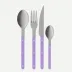 Bistrot Vintage Solid Purple 48 Pieces Cutlery Set 9"1/4
