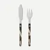 Bistrot Dune Dune Black Fish Set 8"1/4