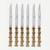 Panda Bamboo Set Of 6 Steak Knives