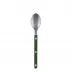 Bistrot Vintage Camouflage Green Dessert Spoon 7.5"