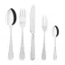 Nata Stainless Steel 5-Pc Setting (Dinner Knife, Dinner Fork, Soup Spoon, Salad Fork, Teaspoon)