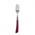Numero 1 Burgundy Small Fork 6.5"