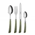 Numero 1 Green Fern 4-Pc Setting (Dinner Knife, Dinner Fork, Soup Spoon, Teaspoon)