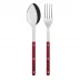 Bistrot Tartan Red 2-Pc Serving Set 10.25" (Fork, Spoon)