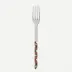 Bistrot Tartan White Serving Fork 10"1/4