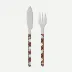 Bistrot Tartan White Fish Set 8"1/4