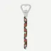 Bistrot Tartan White Bottle Opener 6"1/4