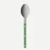 Bistrot Vintage Pearly Garden Green Soup Spoon 8.5"