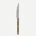 Bistrot Vintage Pearly Brown Dinner Knife 9.25"