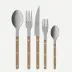 Bistrot Vintage Pearly Caramel 5 Pieces Cutlery Set