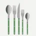 Bistrot Vintage Pearly Garden Green 5 Pieces Cutlery Set