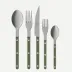 Bistrot Vintage Pearly Dark Green 5 Pieces Cutlery Set