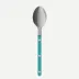Bistrot Vintage Pearly Turquoise Dessert Spoon 7.5"