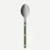 Bistrot Vintage Pearly Dark Green Dessert Spoon 7.5"