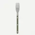 Bistrot Vintage Pearly Dark Green Salad Fork 7.5"