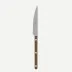 Bistrot Vintage Pearly Brown Dessert Knife 8"