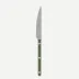 Bistrot Vintage Pearly Dark Green Dessert Knife 8"