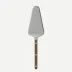 Bistrot Vintage Pearly Brown Pie/Tart Server 10.8"