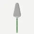 Bistrot Vintage Pearly Garden Green Tart Server 10"