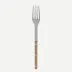 Bistrot Vintage Pearly Caramel Serving Fork 10.25"
