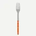 Bistrot Vintage Pearly Orange Serving Fork 10.25"