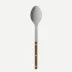 Bistrot Vintage Pearly Brown Serving Spoon 10.25"