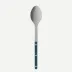 Bistrot Vintage Pearly Steel Blue Serving Spoon 10.25"
