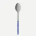 Bistrot Vintage Pearly Lapis Blue Serving Spoon 10.25"