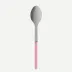 Bistrot Vintage Pearly Soft Pink Serving Spoon 10.25"