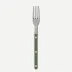 Bistrot Vintage Pearly Dark Green Small Fork 6.5"