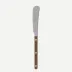 Bistrot Vintage Pearly Brown Butter Knife 7.75"