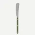 Bistrot Vintage Pearly Dark Green Butter Knife 7.75"