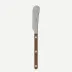 Bistrot Vintage Pearly Brown Butter Spreader 6"