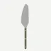 Bistrot Vintage Pearly Dark Green Tart Slicer 10"