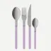 Bistrot Vintage Pearly Lilac 4 Pieces Cutlery Set 9.25"