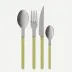 Bistrot Vintage Pearly Moss 4 Pieces Cutlery Set 9.25"