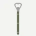 Bistrot Vintage Pearly Dark Green Bottle Opener 6.25"
