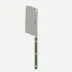 Bistrot Vintage Pearly Dark Green Cheese Cleaver 8"