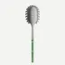 Bistrot Vintage Pearly Garden Green Spaghetti Spoon 10.5"