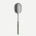 Bistrot Vintage Pearly Dark Green Spaghetti Spoon 10.5"